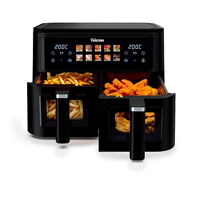 FR-9075 DVOUKOŠ. FRITÉZA 2X4,5L TRISTAR