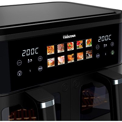 FR-9075 DVOUKOŠ. FRITÉZA 2X4,5L TRISTAR