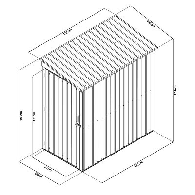 FZDO 1002 Zahradní domek FIELDMANN