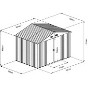 FZDO 1007 Zahradní domek FIELDMANN