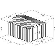 FZDO 1009 Zahradní domek FIELDMANN