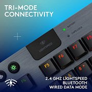G915 X LIGHTSPEED TKL WRL GamKeyb BK LOG