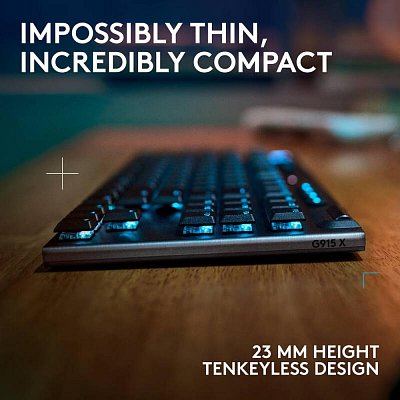 G915 X LIGHTSPEED TKL WRL GamKeyb BK LOG