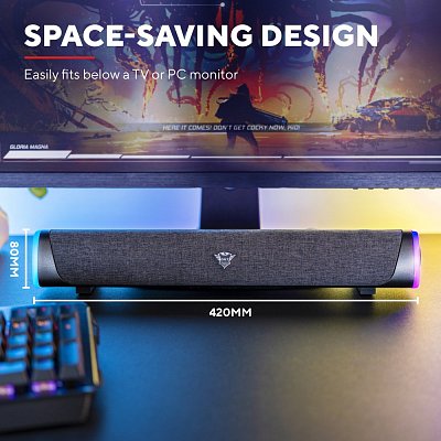 GXT620 AXON RGB LED SOUNDBAR TRUST