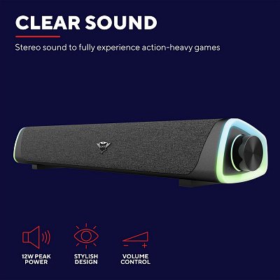GXT620 AXON RGB LED SOUNDBAR TRUST