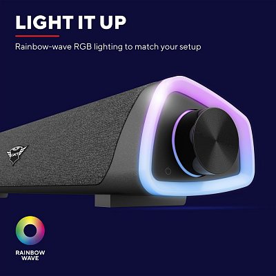 GXT620 AXON RGB LED SOUNDBAR TRUST