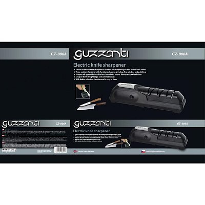 GZ 006A ELEKTRICKÝ BROUSEK NOŽŮ GUZZANTI