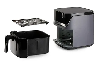 Horkovzdušná fritéza DuoGrill 8 l - digitální - DOMO DO551FR