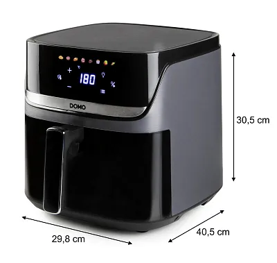 Horkovzdušná fritéza DuoGrill 8 l - digitální - DOMO DO551FR