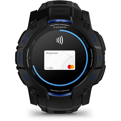 Instinct 3 50mm AMOLED Black-Bk/Bolt BL