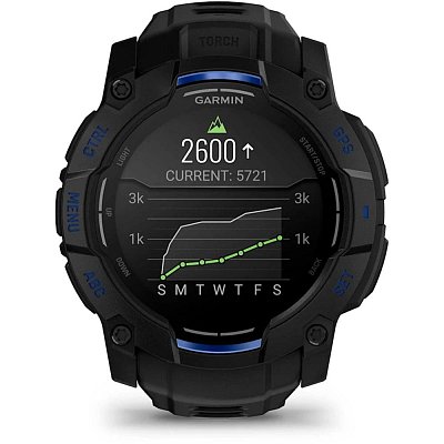 Instinct 3 50mm AMOLED Black-Bk/Bolt BL