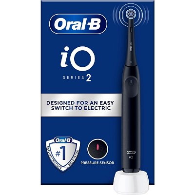 IO 2 SERIES ČERNÁ ZUBNÍ KARTÁČEK ORAL B