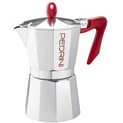 KAFFETIERA BRILLANT 4 PORCE MOKA PEDRINI