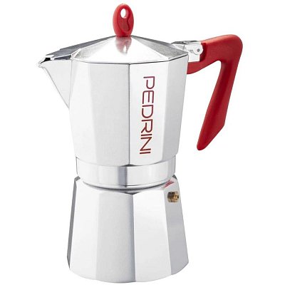 90842 MOKA KON.6ŠÁLKŮ KAFFETIERA PEDRINI