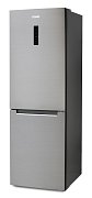 Lednice kombinovaná s mrazákem dole - stříbrná - DOMO DO91337C