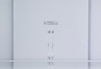 Lednice kombinovaná s mrazákem dole - stříbrná - DOMO DO91337C