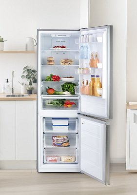 Lednice kombinovaná s mrazákem dole - DOMO DO91336C