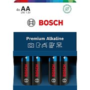 LR6PA4B/00 Premium Alkal. AA 4pack BOSCH