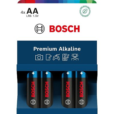 LR6PA4B/00 Premium Alkal. AA 4pack BOSCH