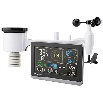 Meteostanice GoGEN ME 4900, černá