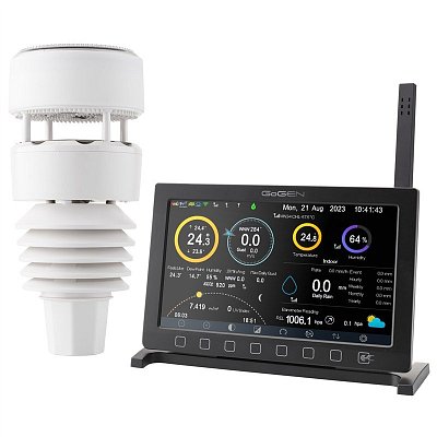 Meteostanice GoGEN ME 9900, černá