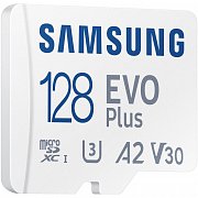MicroSDXC 128GB EVO Plus+SD adap SAMSUNG