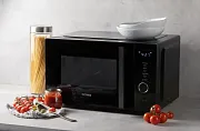 Mikrovlnná trouba - černá - 25 L - 900 W - DOMO DO22502