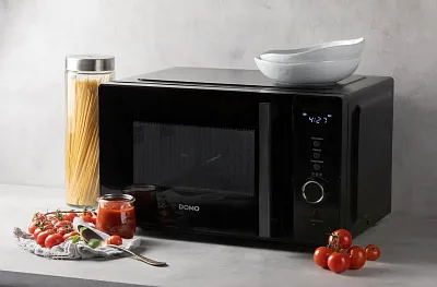 Mikrovlnná trouba - černá - 25 L - 900 W - DOMO DO22502