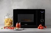 Mikrovlnná trouba - černá - 25 L - 900 W - DOMO DO22502