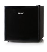 Mini lednice s mrazící přihrádkou - černá - E - PRIMO PR126FR