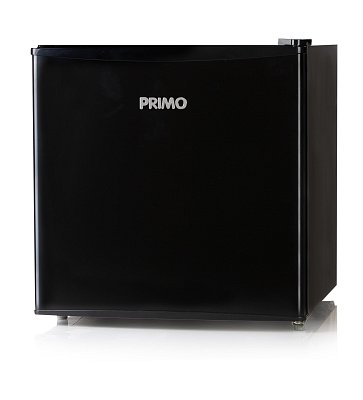 Mini lednice s mrazící přihrádkou - černá - E - PRIMO PR126FR