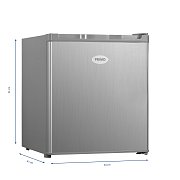 Mini mrazák - stříbrný - 33 l - Třída D - PRIMO PR147DV