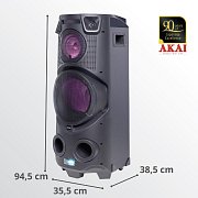 Party speaker 500 BT reproduktor AKAI