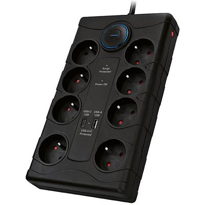 PO80B přepěťová ochrana 2m,8 zás.SOLIGHT