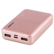 Powerbanka GoGEN 10000 mAh, PB100007, metalická - růžová