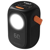 Powerbanka GoGEN 60000mAh, PB600001B, PD65W - černá/oranžová
