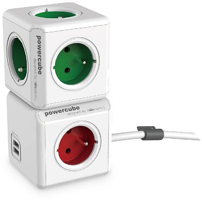 PowerCube Extended USB čer.1,5m CUBENEST