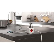 PowerCube Extended USB čer.1,5m CUBENEST