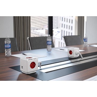 PowerCube Extended USB čer.1,5m CUBENEST