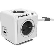 PowerCube Extended USB šed.1,5m CUBENEST