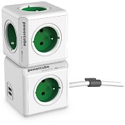 PowerCube Extended USB zel.1,5m CUBENEST