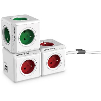 PowerCube Original USB červená CUBENEST