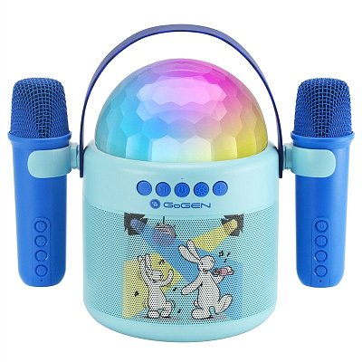 Přenosný reproduktor GoGEN BOB A BOBEK DISCO, modrý