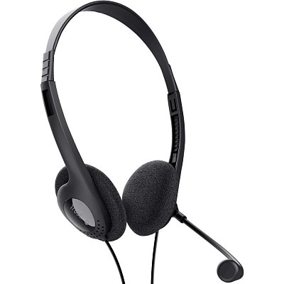 Primo Chat Headset wired Black TRUST