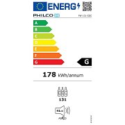PW 131 GDC dvouzónová vinotéka PHILCO