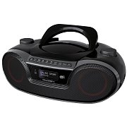 Radiopřijímač DAB+/CD GoGEN CDM 490 BTDABS, černý/stříbrný