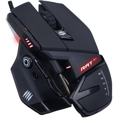 R.A.T. 4+ gaming mouse black MAD CATZ