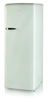 Retro lednice s mrazákem uvnitř - zelená - PRIMO PR165RKMG