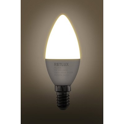 RLL 426 C37 E14 candle 6W WW RETLUX