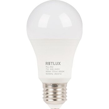 RLL 602 A60 E27 bulb 7W DL D RETLUX
